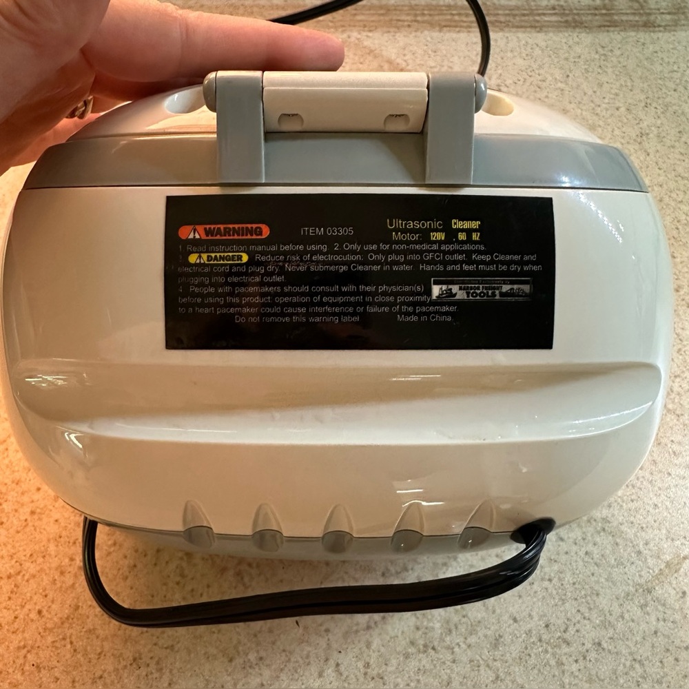 Cody Ultrasonic Cleaner CD-2800. Sonic Jewelry Cleaner - Picture 6 of 8